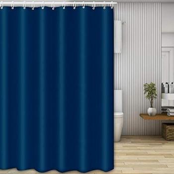 Nasharia Cortinas de Ducha,Cortina de Baño 180 x 200cm Anti Moho y Impermeables Antibacteriano con diseño de 12 Anillos de Cortinas de Bañera Originales y Cortinas de la Ducha Lavables