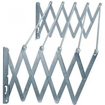 Tendedero Extensible Pared Aluminio 1,40 Metros