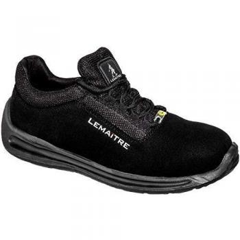 Zapato de seguridad Bolt talla 45 negro S3 ESD SRC EN ISO 20345 microfibra con ancho XL
