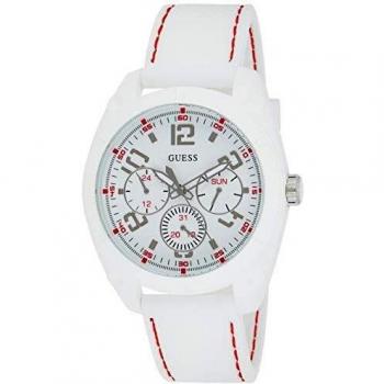 Guess Dash Mens Analogue Japanese Quartz Watch with Silicone Bracelet W1256G2