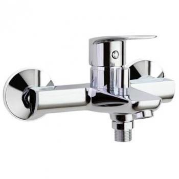 Grifo Monomando de Baño-Ducha Cromado con Sistema C2 de Ahorro de Agua Serie New Fly - Ramon Soler