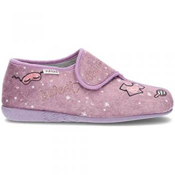 Zapatillas de Casa para Niña Vulladi ROC 3232 Talla 25 Color Lila