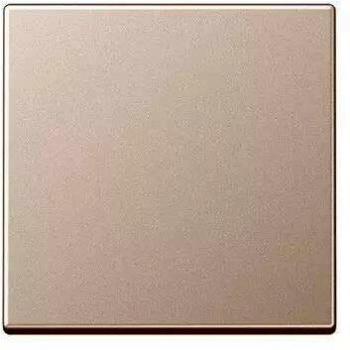 Jung A 590 CH - Cover plate for switch/push button, champagne color, designed for single insert switches or buttons