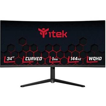 Monitor Gaming Curvo 34 LED VA WQHD 3440x1440, 144Hz, 1ms, HDR, Adaptive Sync