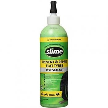 Slime SDS-500/06-IN Sellante de Reparación de Pinchazos, Reparación de Emergencia, Apto para Coches, Scooters y Otros Vehículos de Carretera, No tóxico, Ecológico, Botella de 473 ml