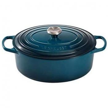 Le Creuset Signature Oval Dutch Oven 31 cm Deep Teal