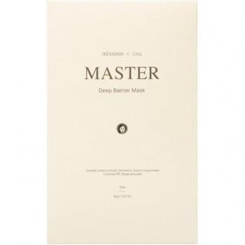 MIXSOON Master Deep Barrier Mask - Mascarilla facial hidratante y nutritiva, formulada con ingredientes que ayudan a restaurar la barrera cutánea, incluye 5 unidades de 25g cada una