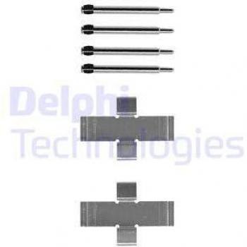 Kit de accesorios para pastillas de freno de disco DELPHI LX0006