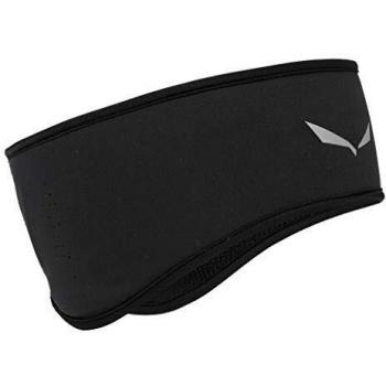 SALEWA Ortles - Cinta para la Cabeza 2 WS Windstopper, antiviento, con impresión Reflectante, para Hombre, Hombre, Ortles 2 WS Headband, Negro, L/60