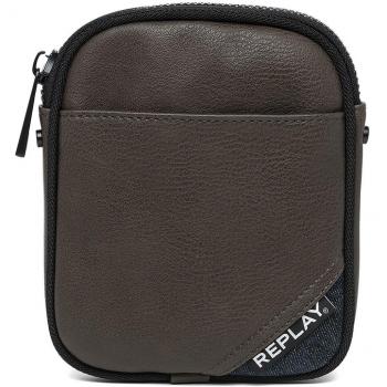 REPLAY - Fm3337.000.a0132a, Shoppers y bolsos de hombro Hombre, Gris