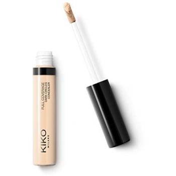 KIKO Milano Full Coverage Dark Circles Concealer 01, Corrector Líquido Para El Rostro Y El Contorno De Los Ojos De Alta Cobertura, 8ml