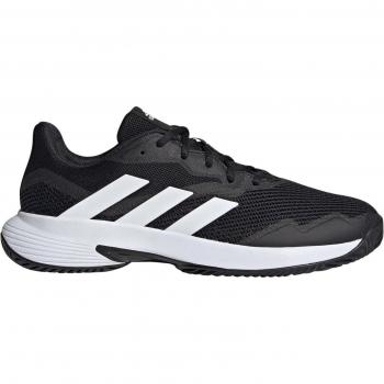Adidas CourtJam Control Zapatilla de Tenis para Todas las Superficies para Hombre - Negro, Blanco