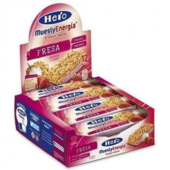Hero muesly fresa (12 uds x 25 g)