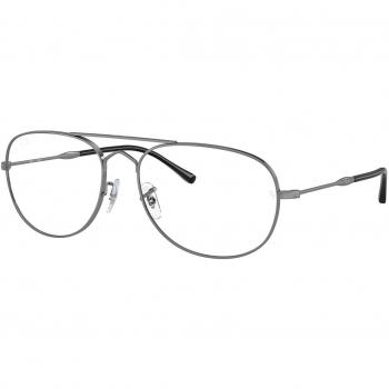 Ray-Ban RX3735V Bain Bridge 2502 Men's Eyeglasses Gunmetal Size 57 (Frame Only) - Blue Light Block Available