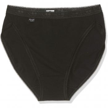 Sloggi Basic+ Tai 4p, Braguita Mujer, Negro