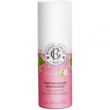 Roger & Gallet Rose Solid Perfume 5g - Floral and Fruity Relaxing Fragrance