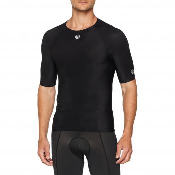 Skins S/S Camiseta, Hombre, Negro, 100