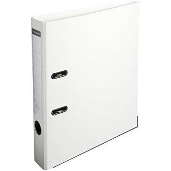 Exacompta 915402B - Archivador de palanca polipropileno, Blanco, A4, 320x290 mm, 1 pieza