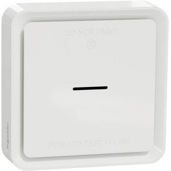 Detector de humos Schneider Electric Wiser, Zigbee, presión sonora 85dB, alimentación 3V dc