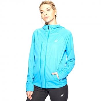 Asics Accelerate Chaqueta, Mujer, Azul