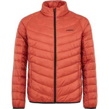 Protest Men's Shaffer Down Jacket - Brick Orange