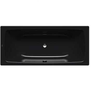 Bañera Rectangular Kaldewei Cayono Duo 170x75cm, Efecto Perla, Color Negro