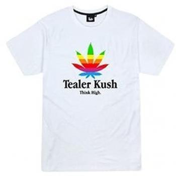 Tealer Think High Unisex T-Shirt - XL White