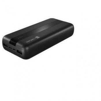 Natec Power Bank Trevi 20000 mAh con USB-C - Negro
