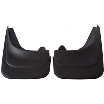 Juego de 2 guardabarros universales, color negro, goma, ajuste perfecto