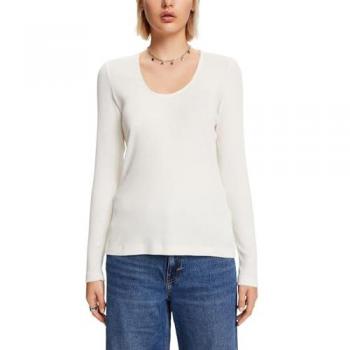 Esprit Heritage Women's Long-Sleeve Ribbed T-Shirt