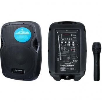 KAM KAM 450W Portable Bluetooth Speaker with Microphone - 8 Blue RZ8AP