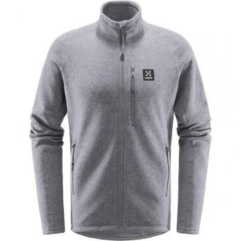 Forro polar de hombre Risberg Haglofs en color gris oscuro - ¡Ideal para mantenerte abrigado y con estilo!