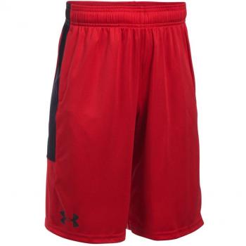 Under Armour UA Stunt Short Pantalones Cortos, Niños, Rojo, YL