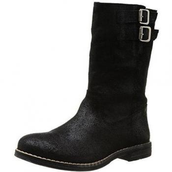 Yep Alissa 1061 - Botas de cuero para niña negro Noir