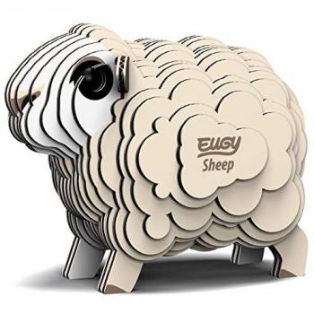 Rompecabezas 3D de Papel Ecológico Oveja EUGY