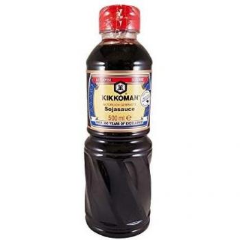 Kikkoman - Salsa de Soja Original, Receta Tradicional, Fermentación Natural, 500ml