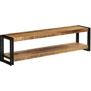 vidaXL TV Cabinet 150x30x40 cm Solid Mango Wood