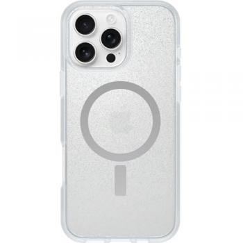 Funda OtterBox React MagSafe para iPhone 16 Pro Max - Transparente con Glitter Stardust