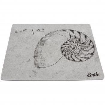 Smile 1601 - Alfombrilla de ratón en silicona , Gris