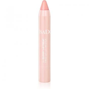 IsaDora Glossy Lip Treat Twist Up Color Moisturizing Lipstick Shade 00 Clear Nude 3.3 g