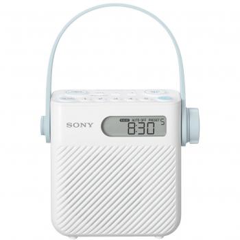 Sony ICF-S80 - Radio de Ducha de 0.5W, Blanco