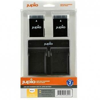 Kit de 2 baterías EN-EL14 + Cargador USB Doble