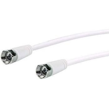 Cable Coaxial SAT Schwaiger 75 dB, 10 m, Conectores F