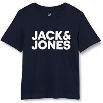Jack & Jones Junior Crew Neck T-Shirt with Ecorp Logo for Kids
