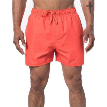 Bañador de playa y piscina Rip Curl Offset Volley hombre rojo/pantalón corto Rip Curl Offset Volley para hombre en color rosa
