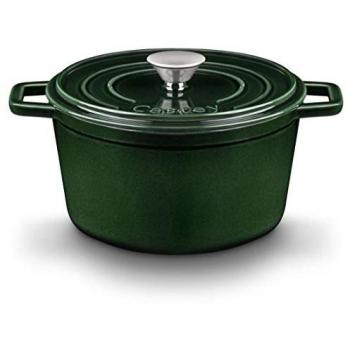 Castey - Cazo Alta Hierro 22 cm Color Verde Oscuro