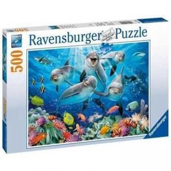 Ravensburger Dolphins in the Coral Reef 500-Piece Puzzle