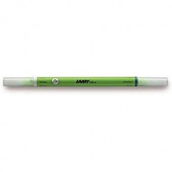 Lamy 1235811 Ink-x Borrador de tinta – Borrador de tinta verde de plástico con punta borrable y punta de corrección – Punta F