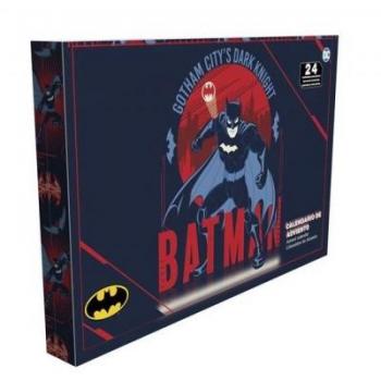 Calendario de Adviento Batman - Calendario de Adviento temático de Batman, incluye 24 sorpresas, juguetes y accesorios coleccionables relacionados con el universo de Batman, diseño atractivo y colorido, ideal para fans de todas las edades