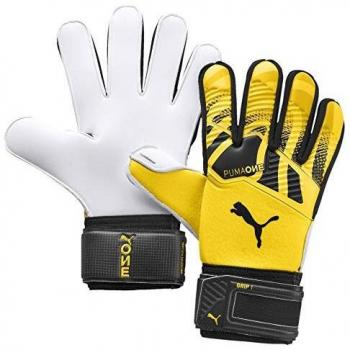 PUMA One Grip 1 RC Guantes De Portero, Unisex-Adult, Ultra Yellow Black White, 8